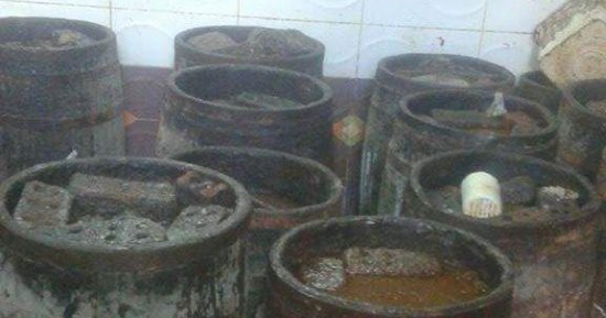 ضبط نصف طن فسيخ و30 طاولة رنجة غير صالحة للاستهلاك الآدمى بالبحيرة