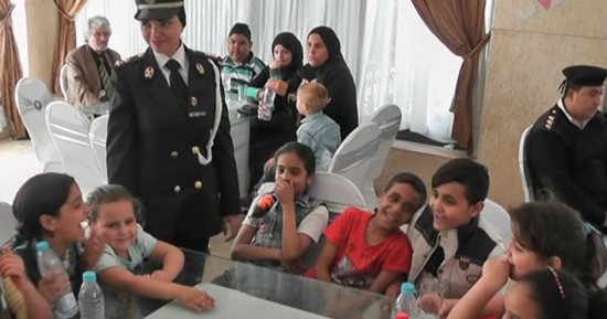 أمن القاهرة تحتفل بيوم اليتيم مع أطفال دور رعاية الأيتام بنادى ضباط أمن القاهرة بالمنيل