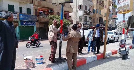 صور.. محافظ سوهاج: حملات نظافة وتجميل للشوارع والميادين بحى غرب