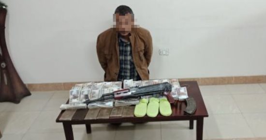 مباحث بلبيس تضبط 3 كيلو حشيش قبل ترويجها فى شم النسيم