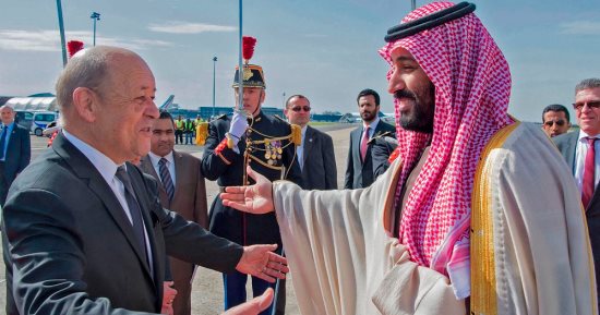 صور.. ولى العهد السعودى يصل إلى العاصمة الفرنسية "باريس"