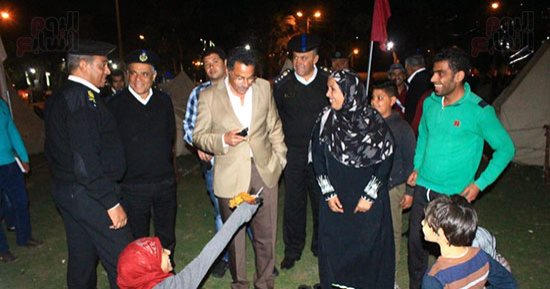 صور.. مدير أمن الإسماعيلية يتفقد الخدمات المعينة على الحدائق والمتنزهات