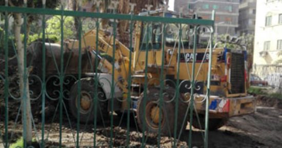 تطوير محيط شجرة مريم بالمطرية ورفع الإشغالات من 5 شوارع