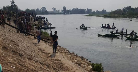 مصرع شاب غرقًا بنهر النيل فى كفر شكر بالقليوبية