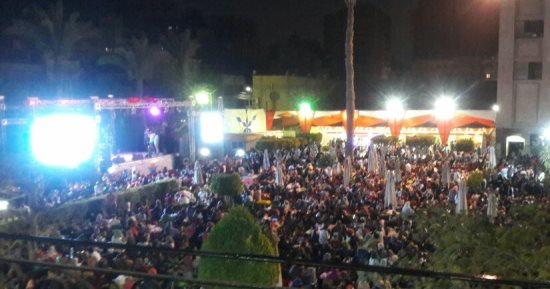 صور.. شذى تحيى احتفالات أعياد الربيع ببلدية المحلة