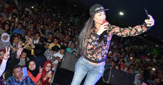 صور.. شذى ومحمد نور ودوللى شاهين فى حفل شم النسيم بفاميلى بارك