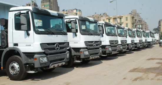 توريد سيارات ومعدات تحسين البيئة بمركز بلاط بتكلفة 2,5 مليون جنيه