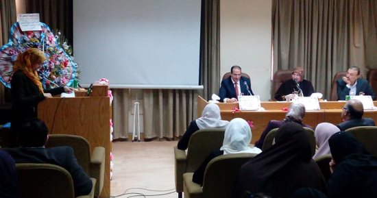 محافظ الدقهلية يناقش رسالة ماجستير بمعهد الكيد القومى بالمنوفية