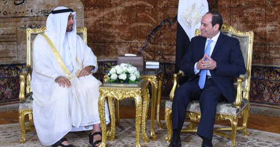 طوارئ بمطار القاهرة استعدادا لمغادرة ولى عهد أبو ظبى 