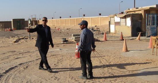 صور.. رئيس مدينة أبورديس يتفقد إخلاء شركة بتروجيت لإراضى أملاك الدولة‏