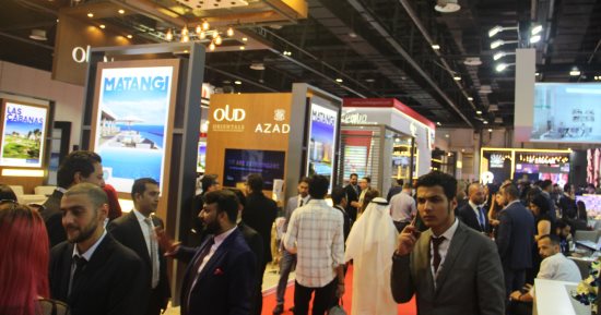 الجناح المصرى بمعرض IPS العقارى بدبى يخطف أنظار العملاء من مختلف دول العالم