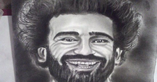 بعد فوز ليفربول.. قارئ يرسم بورترية لمحمد صلاح
