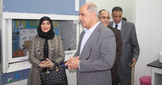 صور .. الملحق الثقافى الكويتى تزور جامعة كفر الشيخ