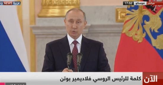 بوتين: النظام الدولى سيستقر والدبلوماسية والعقلانية ستنتصران فى نهاية الأمر