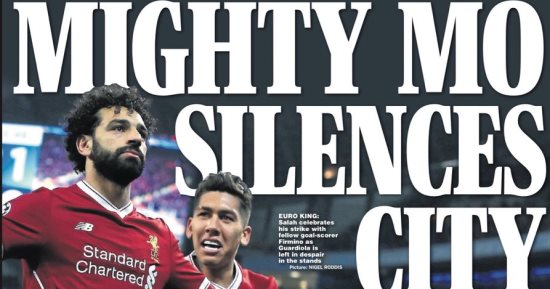 محمد صلاح منقذ ليفربول يتصدر عناوين الصحافة الإنجليزية.. صور