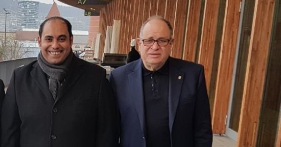كرم كردى وخالد لطيف فى مباراة الترسانة والمستقبل