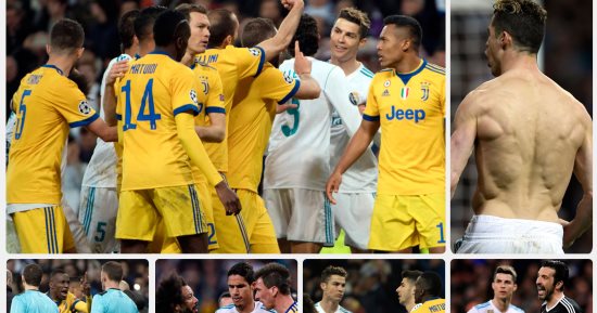 ريال مدريد ينهار أمام يوفنتوس.. يصعد بثلاثية ويتأهل لنصف نهائى دورى الأبطال بركلة جزاء فى اللحظات الأخيرة.. بوفون ينهى مسيرته بـ طرد.. رونالدو يصل لـ120 هدف فى البطولة..وبايرن ميونخ يتأهل بتعادل باهت مع إشبيلية