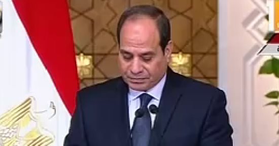 الرئيس السيسى يوفد مندوبين للتعزية فى وفاة حسين عبد الرازق