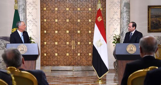 مارسيلو دى سوزا يهنئ السيسي.. ويؤكد: أنا أول رئيس يزور مصر بعد الانتخابات - صور
