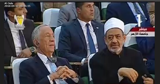الإمام الأكبر: الأزهر حريص على دعم نموذج التعايش بين أبناء الشعب البرتغالى