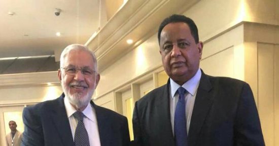  وزير الخارجية الليبى يبحث مع نظيره السودانى تطورات الأوضاع فى ليبيا