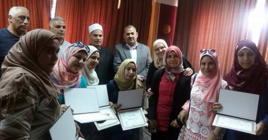 أزهرى المنوفية يكرم ثلاث معلمات مثاليات على مستوى المنطقة