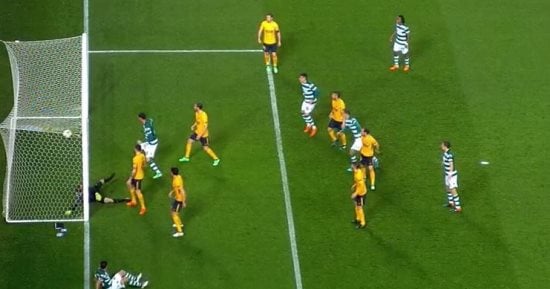 سبورتنج لشبونة يتقدم على أتلتيكو مدريد بهدف فى الشوط الأول بالدورى الأوروبى