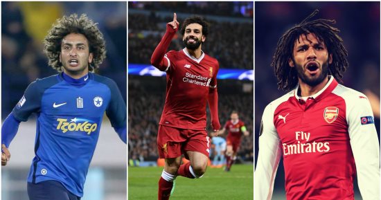 أوروبا بتتكلم مصرى.. نجوم الفراعنة يتألقون فى أفضل ملاعب العالم.. محمد صلاح يحقق رقما تاريخيا فى الدورى الإنجليزى.. والننى الأفضل فى إياب ربع نهائى "اليوروباليج".. وعمرو وردة يحصد جائزتين فى اليونان