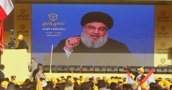 صور.. حسن نصر الله: قصف مطار التيفور يدخل إسرائيل فى قتال مباشر مع إيران