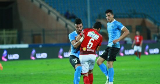 صور.. شوط أول سلبى بين الأهلى والداخلية فى الكأس