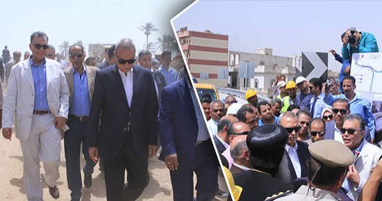 وزير النقل من الصعيد: وضعنا استراتيجية لإنشاء محاور وكبارى أعلى النيل كل 35 كم وفقا لتوجيهات الرئيس.. هشام عرفات: تكليف رئاسى لربط طرق شرق وغرب النهر لتحقيق التنمية.. وننفذ مشروعات فى الصعيد بـ8 مليار ات جنيه