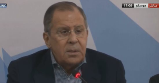 وزير الخارجية الروسى: الدول الثلاث لم تقدم أدلة على استخدام الكيماوى فى دوما