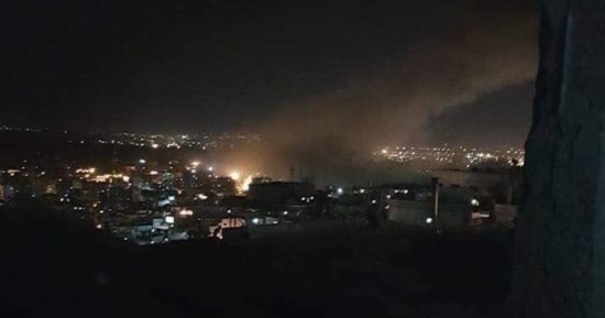 مسئول سورى: قاعدة جوية سورية على حدود لبنان ضمن أهداف الضربة