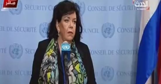 فيديو.. مندوبة بريطانيا بالأمم المتحدة: الدبلوماسية وحدها لن تكون فعالة بسوريا