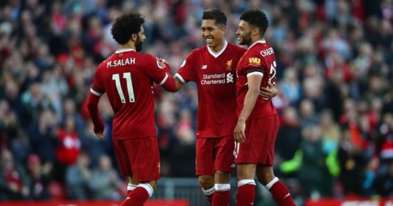 مانى يحرز هدف ليفربول الأول أمام روما فى دورى الأبطال