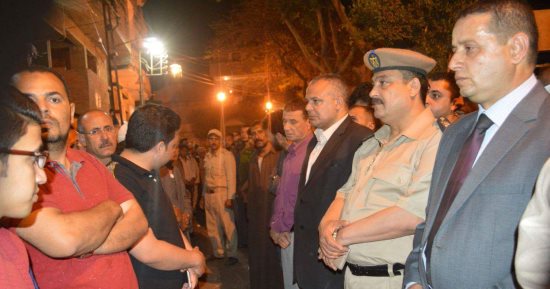 رئيس مدينة أشمون يطلق اسم شهيد سيناء على مدرسة صراوة الثانوية الجديدة
