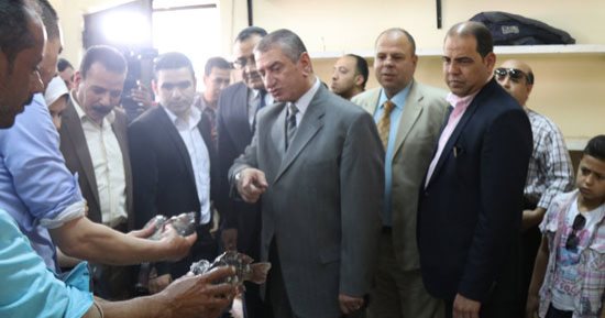 محافظ كفر الشيخ: منتجات مزرعة أسماك غليون بمعارض أهلاً رمضان بأسعار مخفضة