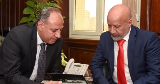 صور .. محافظ الإسكندرية يستقبل قنصل عام ليبيا الجديد 
