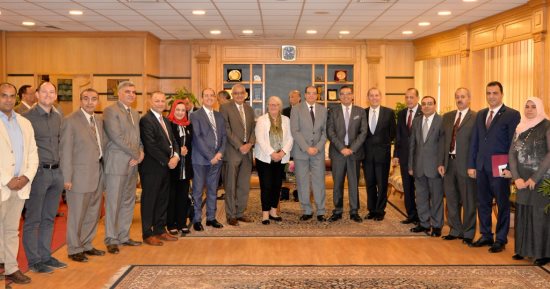 رئيس جامعة المنصورة ومحافظ الدقهلية يفتتحان المؤتمر الدولى 18 بكلية الحقوق