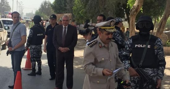 مدير أمن القليوبية يقود حملة أمنية مكبرة بالخانكة