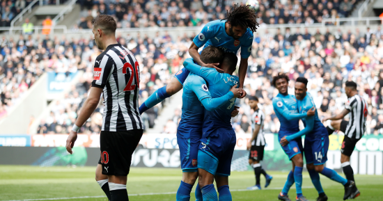 شاهد.. تعادل أرسنال ونيوكاسل 1 - 1 فى الشوط الأول بمشاركة محمد الننى