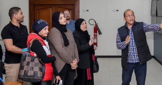 وفد من الهيئة الإقتصادية لتنمية محور قناة السويس يزور ميناء دمياط