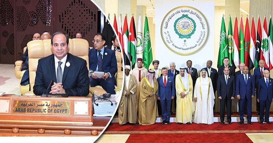 السيسي يوجه 40 رسالة للعرب والعالم.. الرئيس من السعودية: هناك دول تتوسع بالمنطقة وأشقاء يدعمون الإرهاب.. البعض يسعون لإنهاء حلم فلسطين.. نخوض معركة حياة وشرف فى سيناء 2018.. ولن نسمح بأن تكون ليبيا مسرحا للصراع
