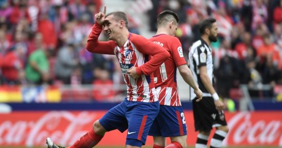 فيديو.. أتلتيكو مدريد يواصل مطارد برشلونة بثلاثية فى ليفانتى