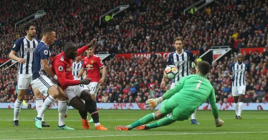 أهداف مباراة مانشستر يونايتد ووست بروميتش 0-1 بالدوري الإنجليزي