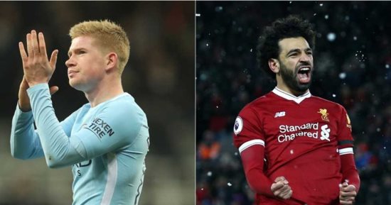 دى بروين يستسلم: محمد صلاح يستحق جائزة الأفضل فى انجلترا