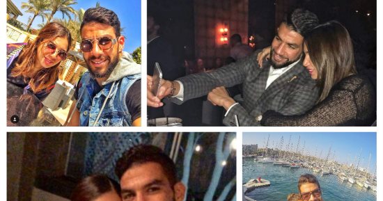 "شريف ورنا" قصة حب فى صور سيلفى