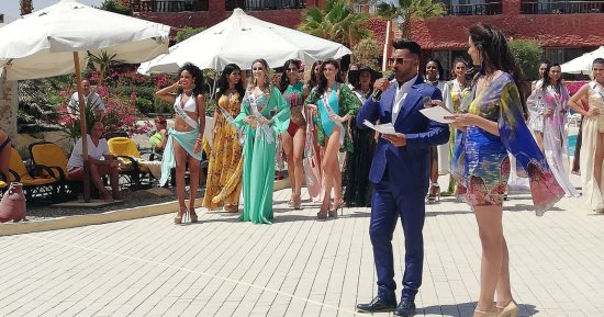 فيديو وصور..ملكات جمال 60دولة يتنافسن على لقب أفضل مايوه فى العالم بمرسى علم