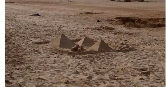 السفيرة البلجيكية تنشر صورة للأهرامات على شواطئ بلادها فى دعوة لزيارة مصر