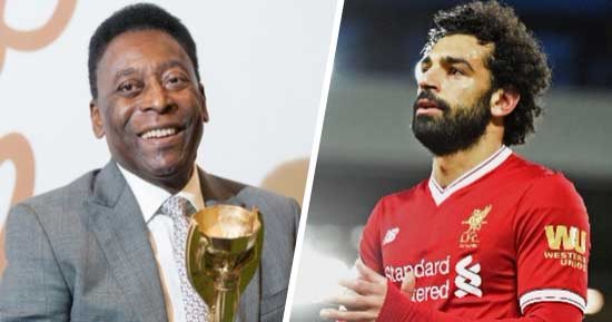 بيليه: محمد صلاح من أفضل 5 لاعبين فى العالم